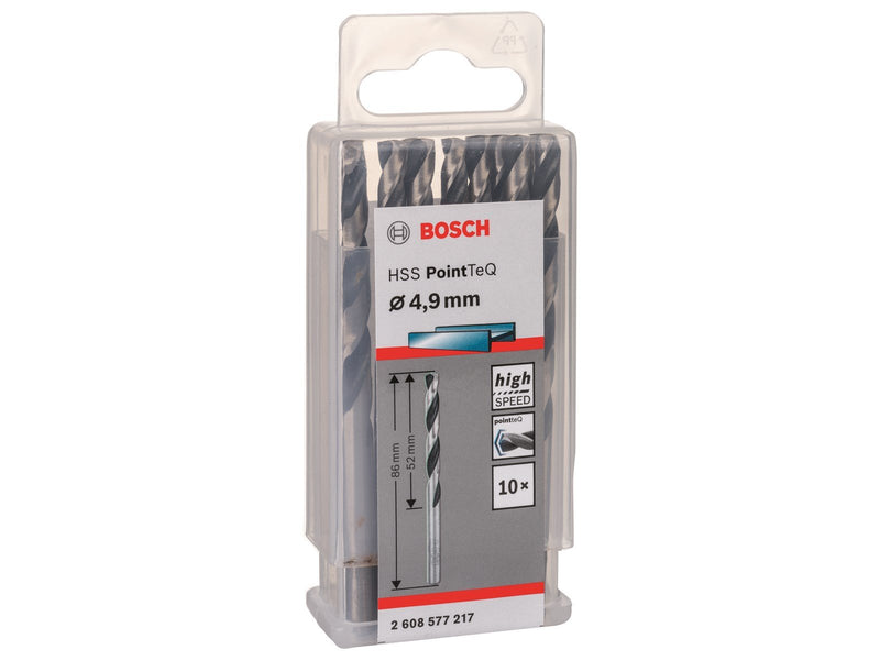 Bosch METALBOR POINTTEC HSS-R 4.9MM 10STK