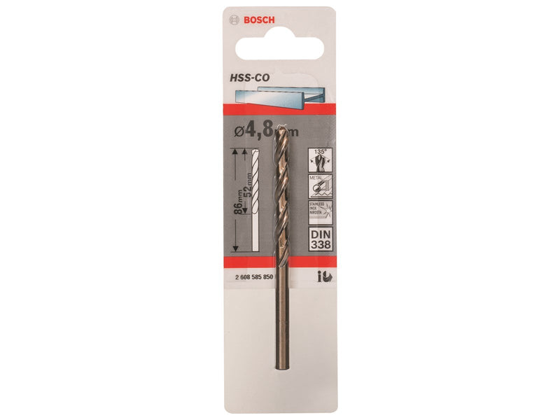 Bosch METALBOR HSS-CO S 4.8X86MM