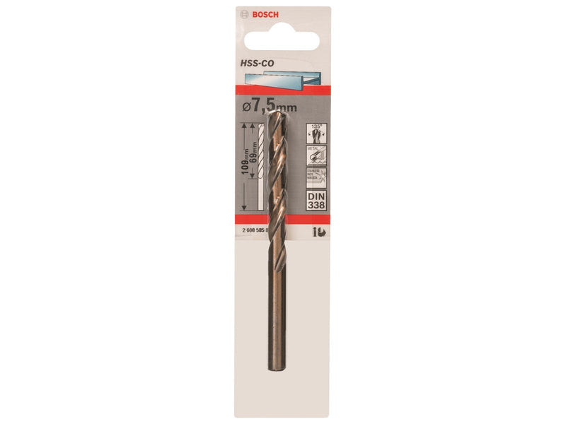 Bosch METALBOR HSS-CO S 7.5X109MM
