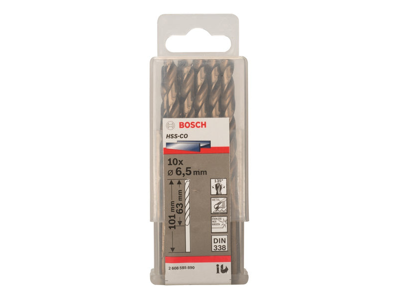 Bosch METALBOR HSS-CO S 6.5X101MM 10STK