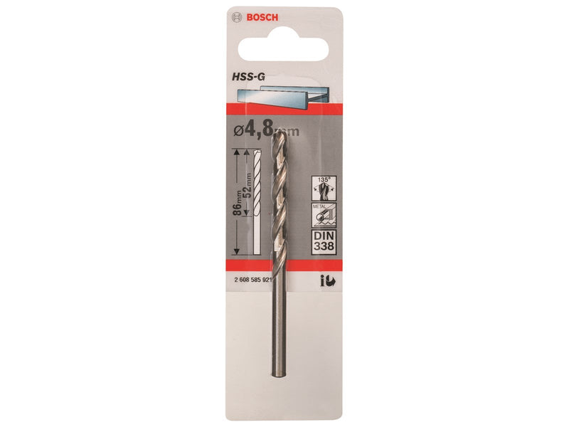Bosch METALBOR HSS-G S 4.8X86MM