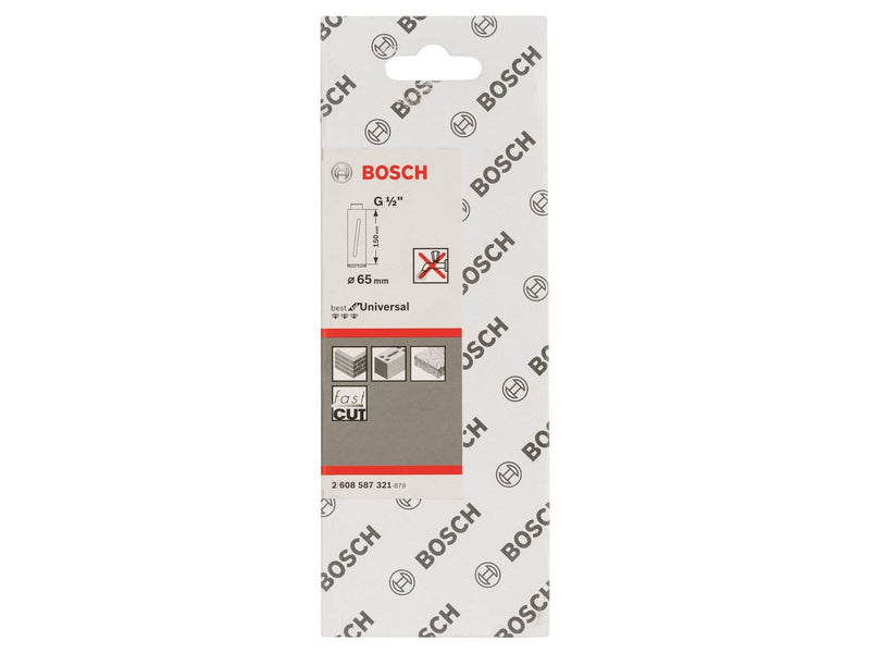 Bosch DIAMANTBOR TØR 65X150MM 1/2 BEST UNIVER