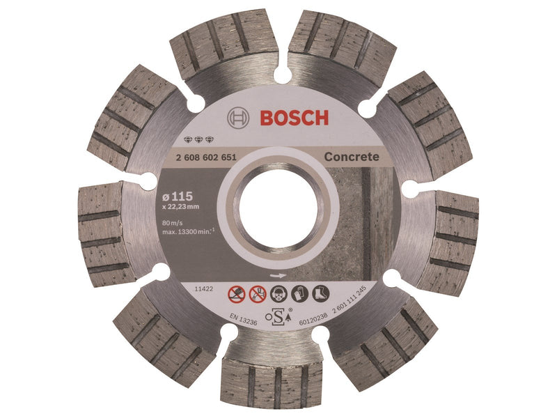Bosch DIAMANTSKIVE 115MM BEST BETON