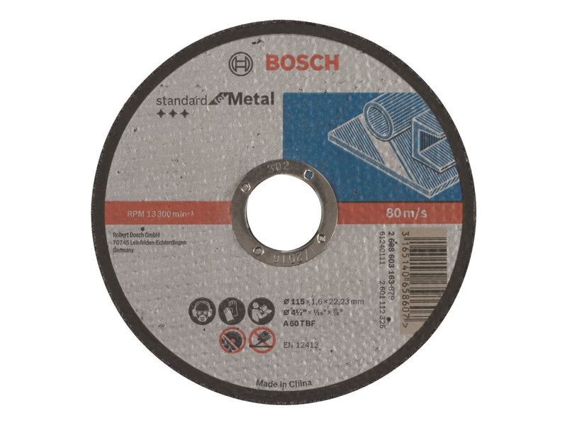 Bosch SKÆRESKIVE METAL 115X1.6MM STD