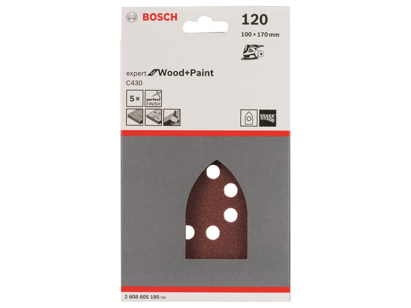 Bosch SLIBEBL MULTI EW 100X170MM K120 5STK