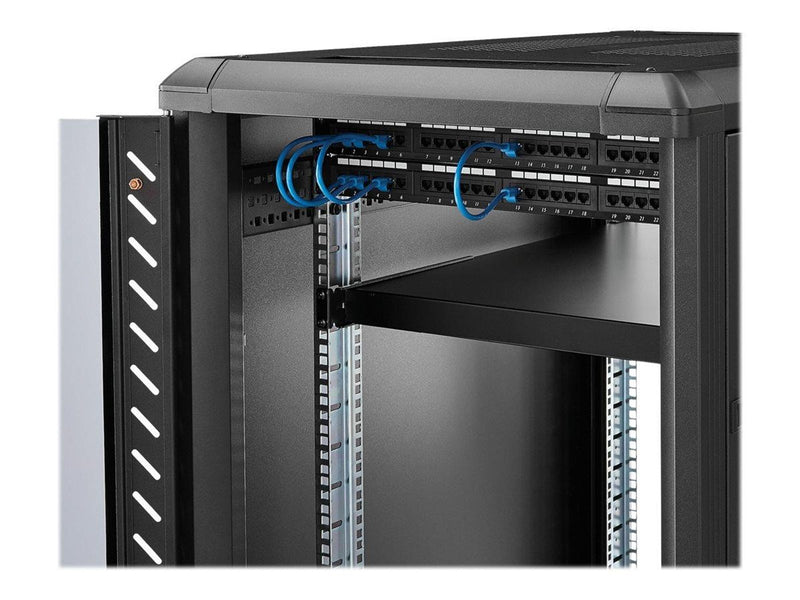 StarTech.com 1U 19in Eistellbarer Rack Befestigungskit Regal