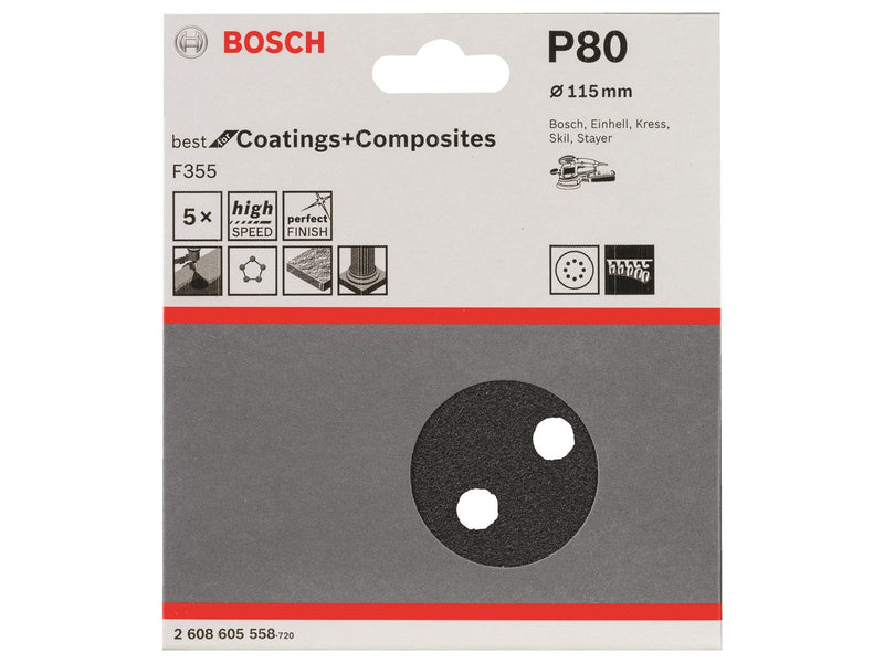 Bosch SLIBEBLAD 115 SIC K80/5S