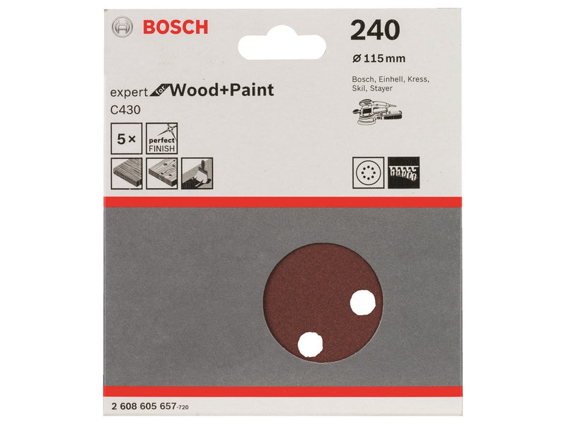 Bosch SLIBEBLAD 115 RØK240/5ST