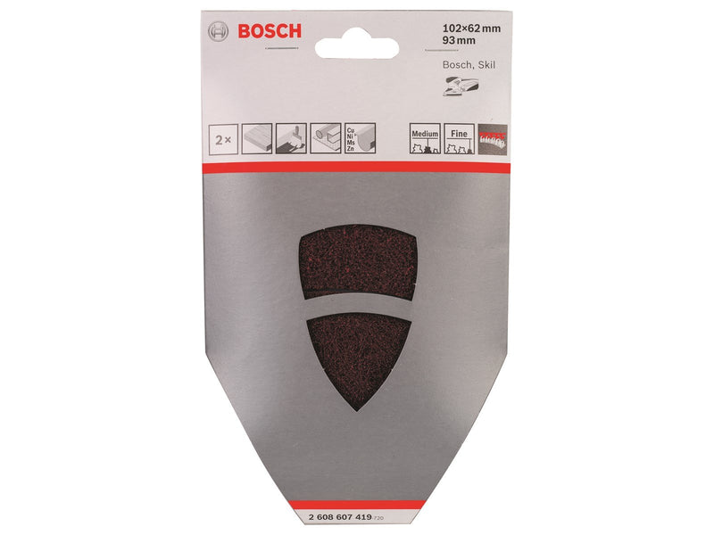 Bosch POLERFILTSÆT 2 STK GROV/MELLEM PSM 160