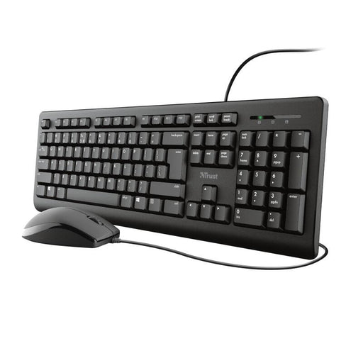 Trust Primo kabelgebundenes Tastatur & Maus Set DE