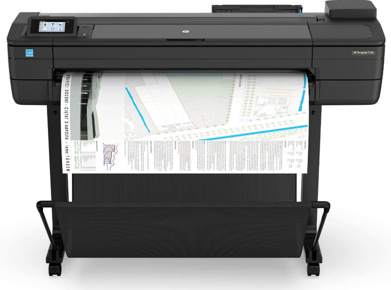 HP DesignJet T730 Tintenstrahl-Großformatdrucker Plotter
