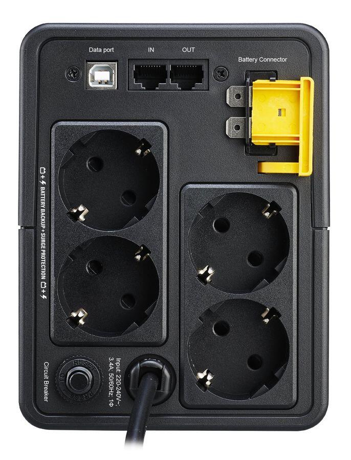 APC BX750MI-GR Back UPS 750VA 230V Schuko 4-fach