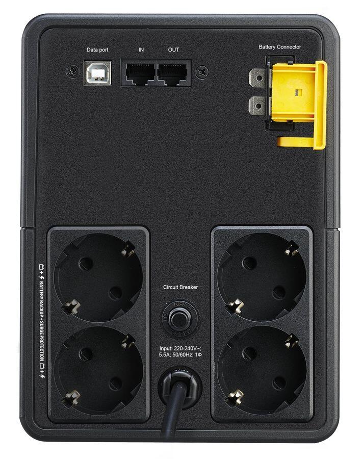 APC BX1200MI-GR Back UPS 1200VA 230V Schuko 4-fach