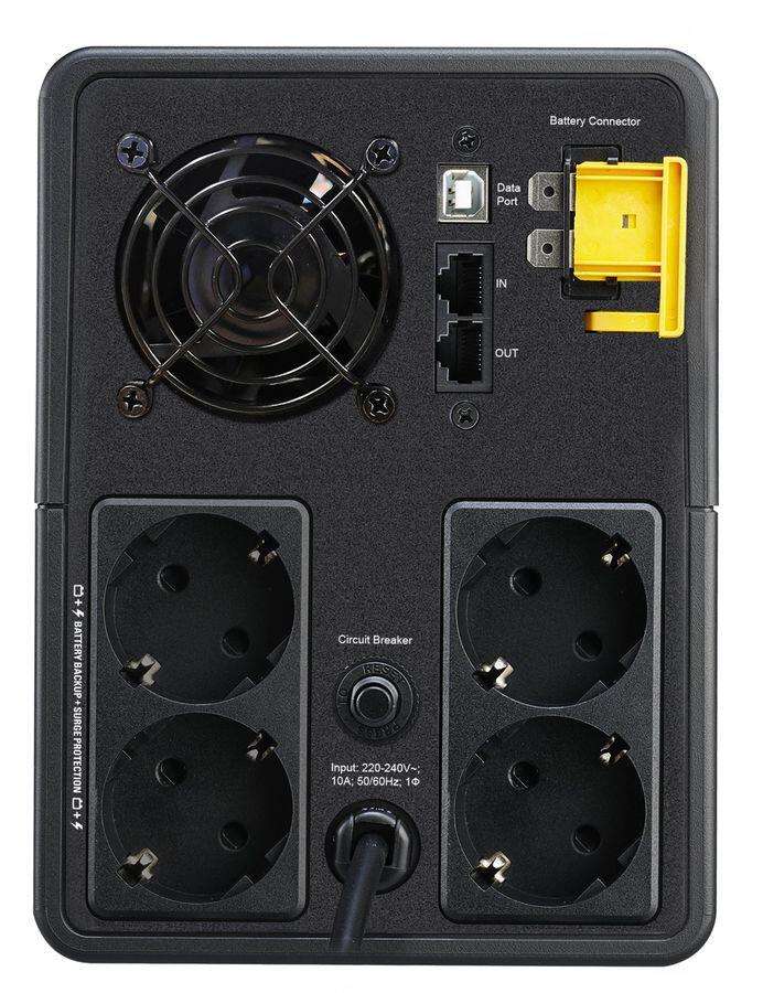 APC BX2200MI-GR Back UPS 2200VA 230V Schuko 4-fach
