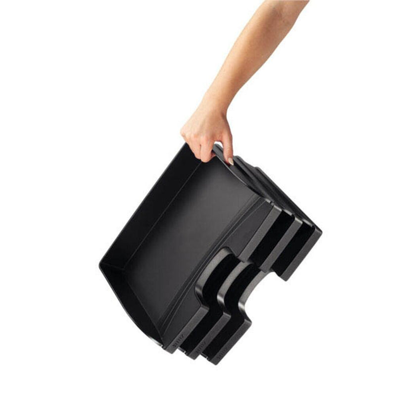 LEITZ Briefablage Standard quer Plus - schwarz