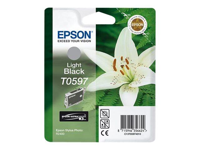 Epson Original T0597 Druckerpatrone schwarz hell 520 Seiten 13ml (C13T05974010)