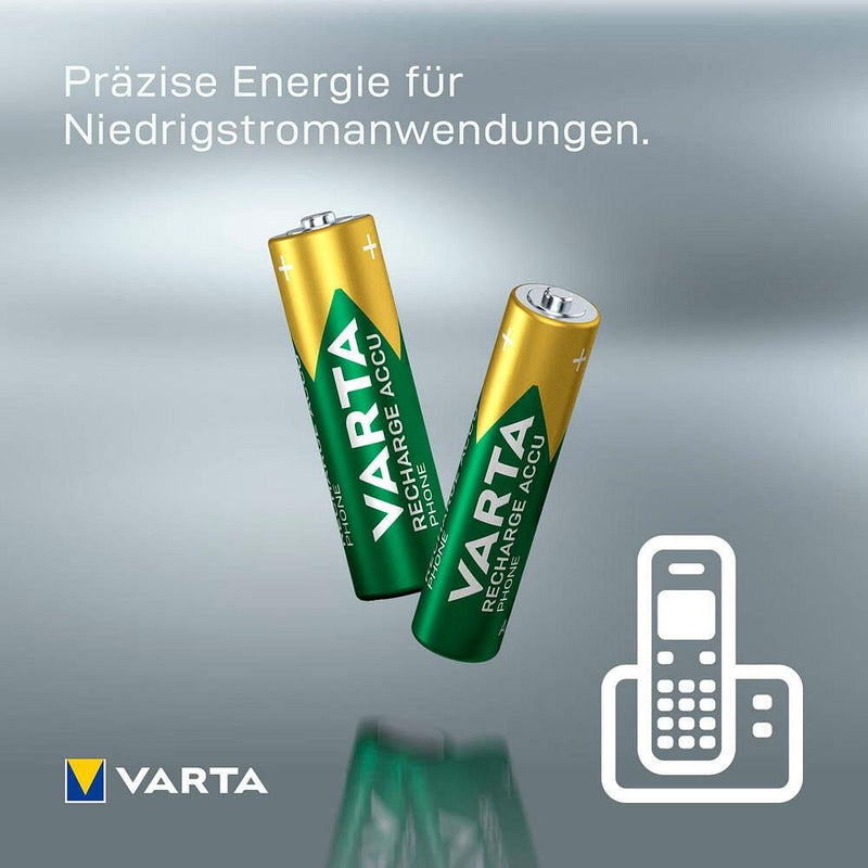 VARTA Akkus RECHARGE ACCU AAA 800 mAh - 2 Stück