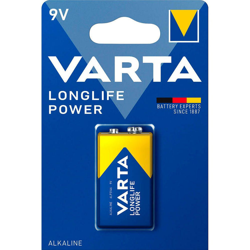 VARTA Batterie LONGLIFE Power E-Block Alkalisch - 550 mAh - 9,0 V