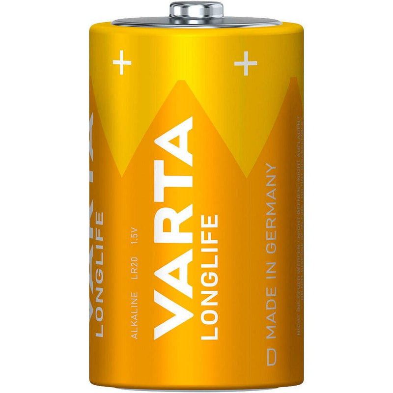 VARTA Batterien LONGLIFE Mono D 1,5 V - 4 Stück