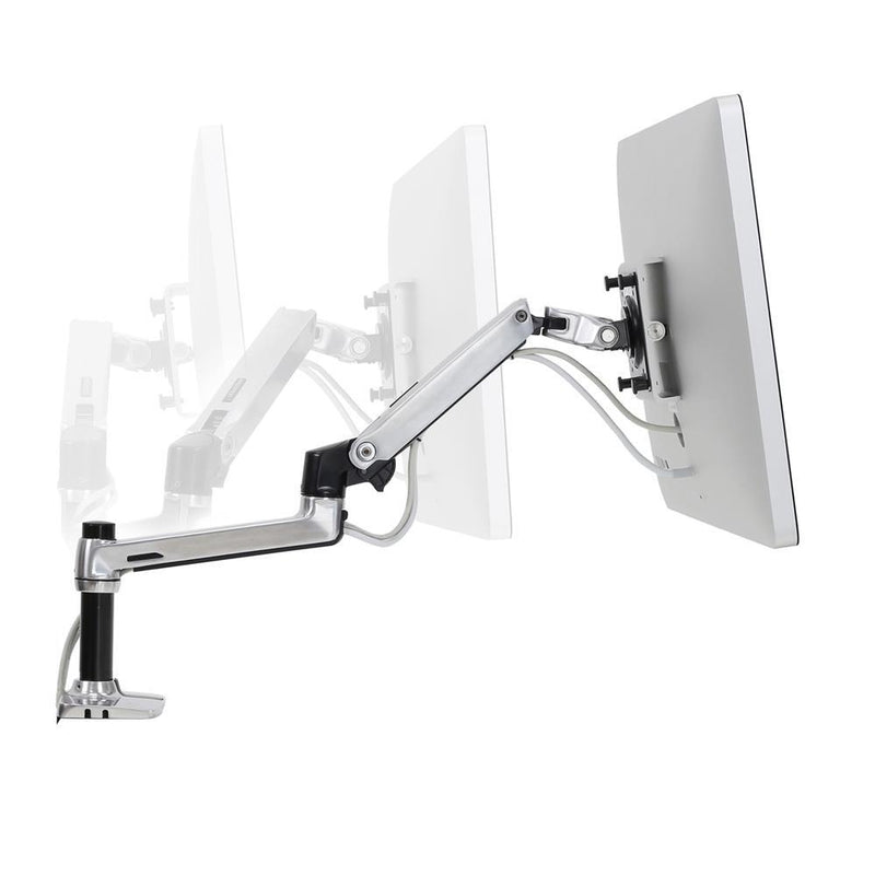Ergotron LX Monitorarm Tischhalterung für einen 38,36 cm 34 Zoll Monitor Aluminium
