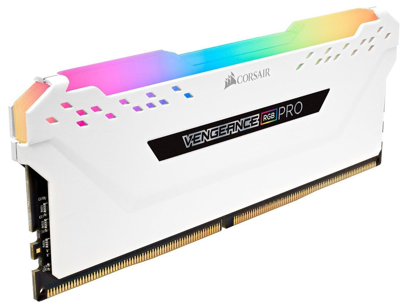 Corsair Vengeance RGB PRO DDR4-3600 - 16GB - CL18 - Dual Channel (2 pcs) - AMD Optimized & Intel XMP - Weiß mit RGB