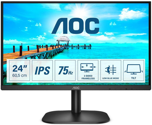 AOC 24B2XDA Monitor 60,5 cm (23,8 Zoll)