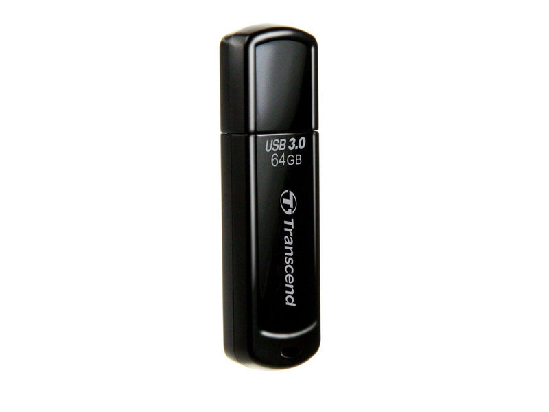 Transcend JetFlash 700 U3 Black - 64GB - 64GB - USB-Stick