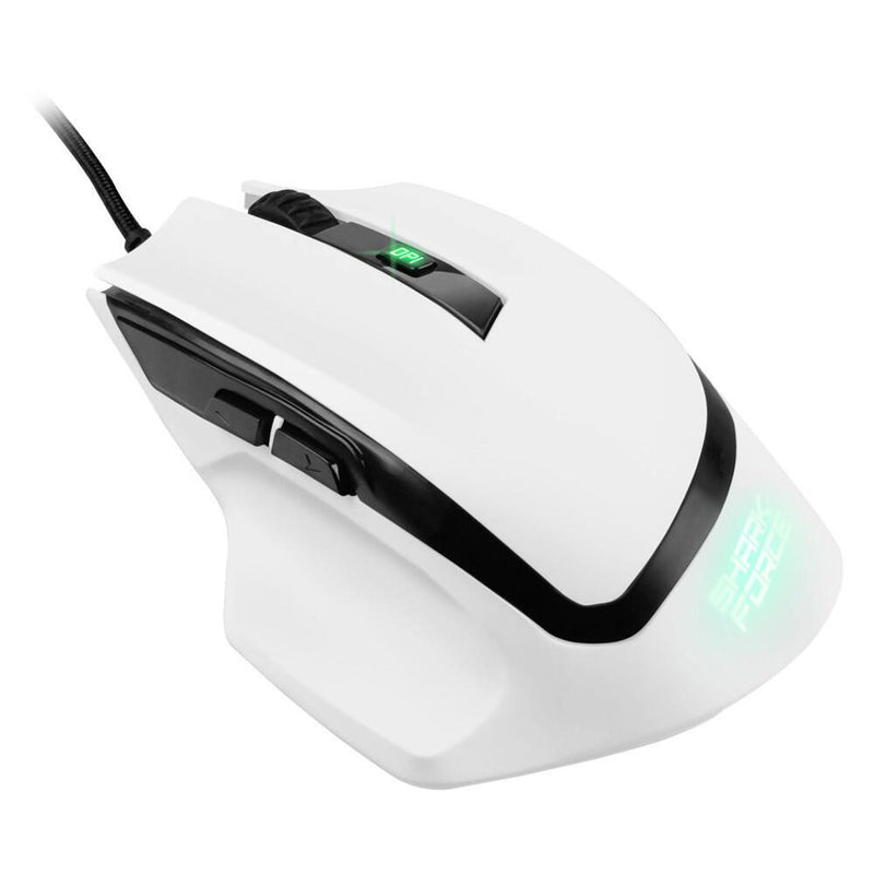 Sharkoon SHARK Force II Gaming-Maus weiß