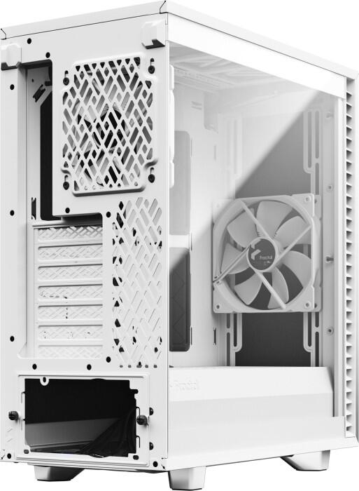 Fractal Design Define 7 Compact - weiß, Light Tempered Glass
