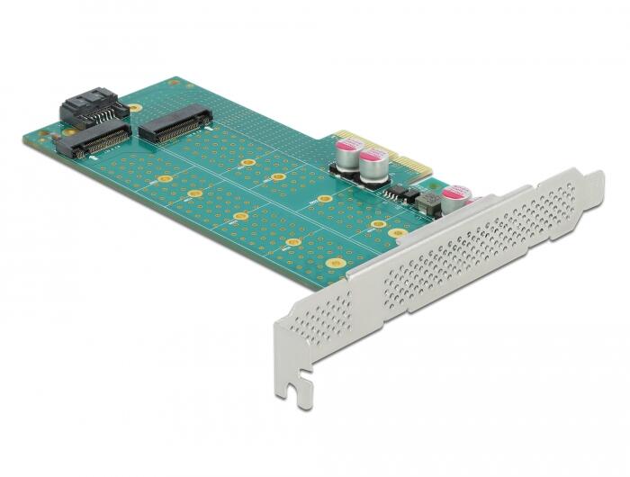 DeLOCK PCI Express x4 Karte zu M.2 Key B / NVMe M.2 Key M