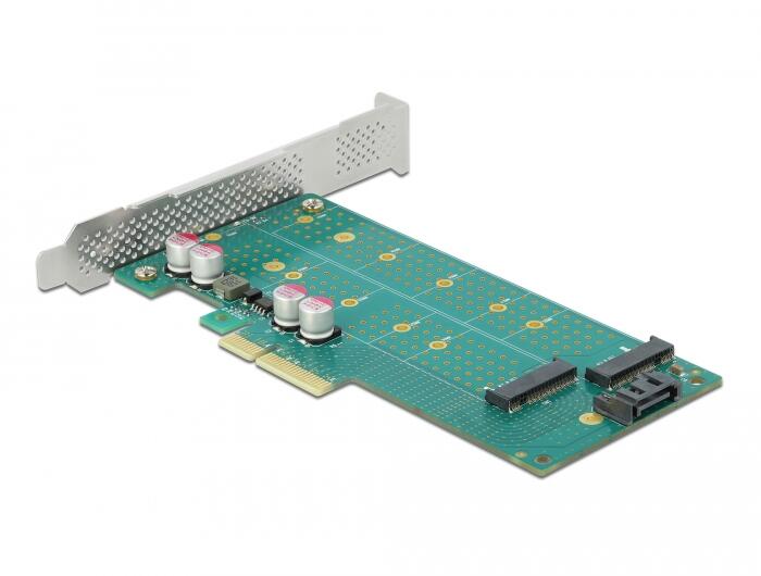DeLOCK PCI Express x4 Karte zu M.2 Key B / NVMe M.2 Key M