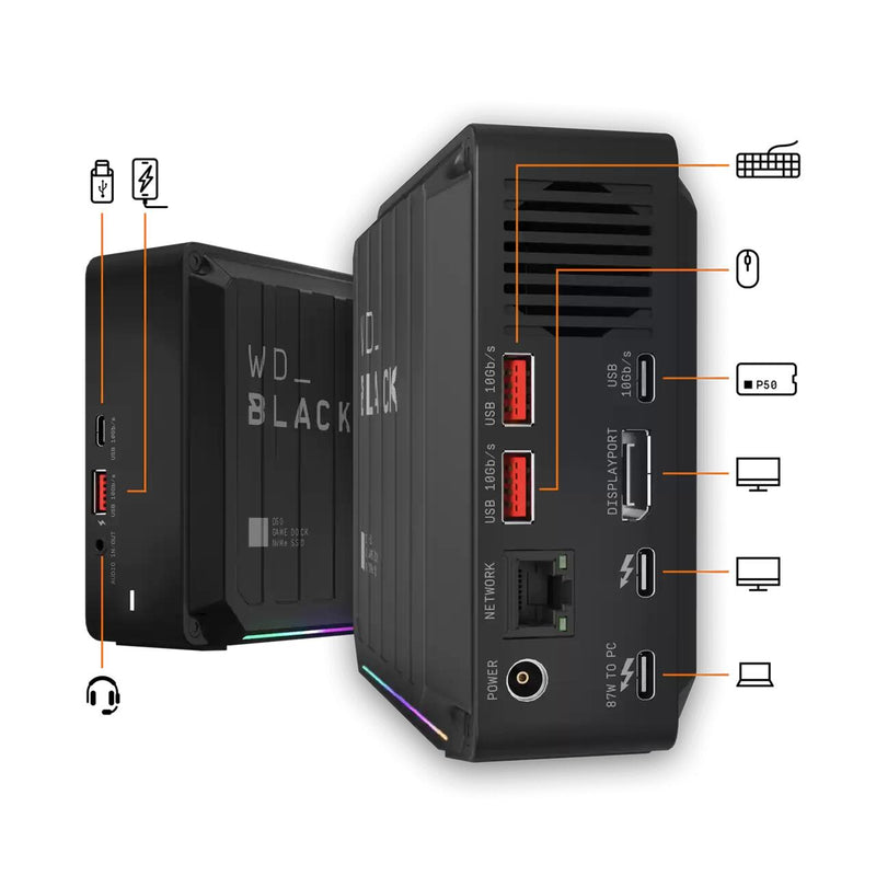 WD_BLACK™ D50 Game Dock - 1 TB NVMe