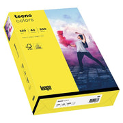 tecno Kopierpapier colors gelb DIN A4 120 g/qm - 250 Blatt