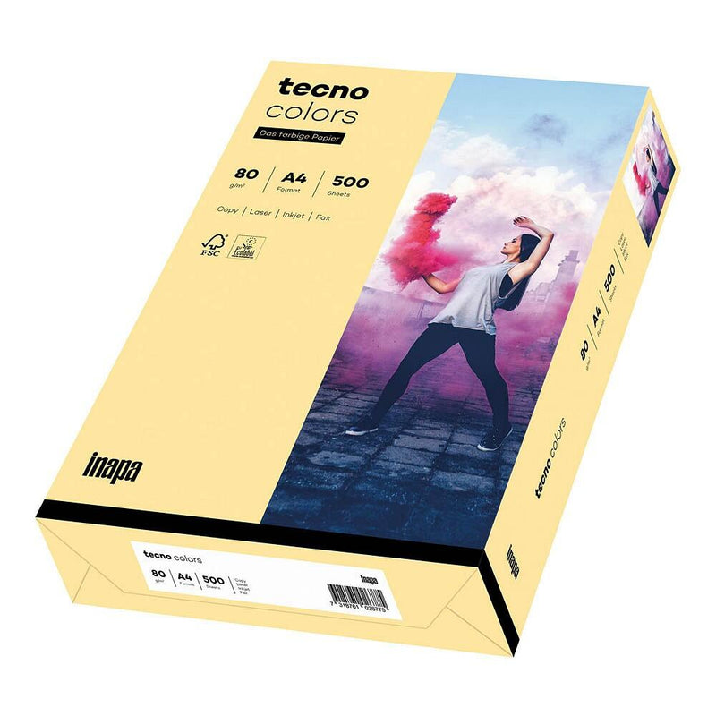 tecno Kopierpapier colors chamois DIN A4 80 g/qm - 500 Blatt