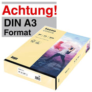 tecno Kopierpapier colors chamois DIN A3 80 g/qm - 500 Blatt