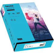 tecno Kopierpapier colors blau DIN A4 80 g/qm - 500 Blatt