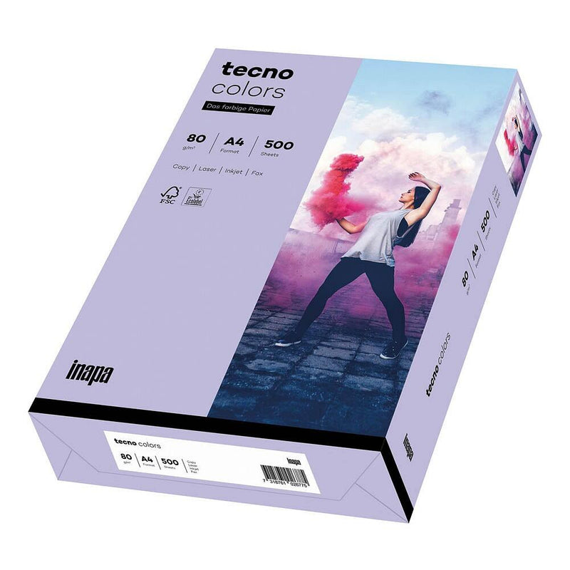 tecno Kopierpapier colors violett DIN A4 80 g/qm - 500 Blatt
