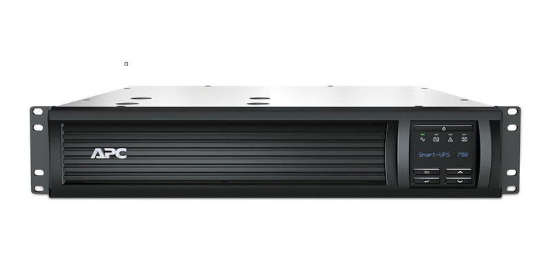 APC Smart-UPS, Line Interactive,750VA, Rackmontage 2HE,120V, 6 NEMA 5-15R-Stecker,SmartConnect Port+SmartSlot,AVR, LCD