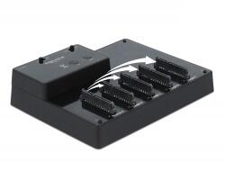 Delock USB 3.0 Docking- und Klonstation für 5 x 2.5' SATA HDD / SSD