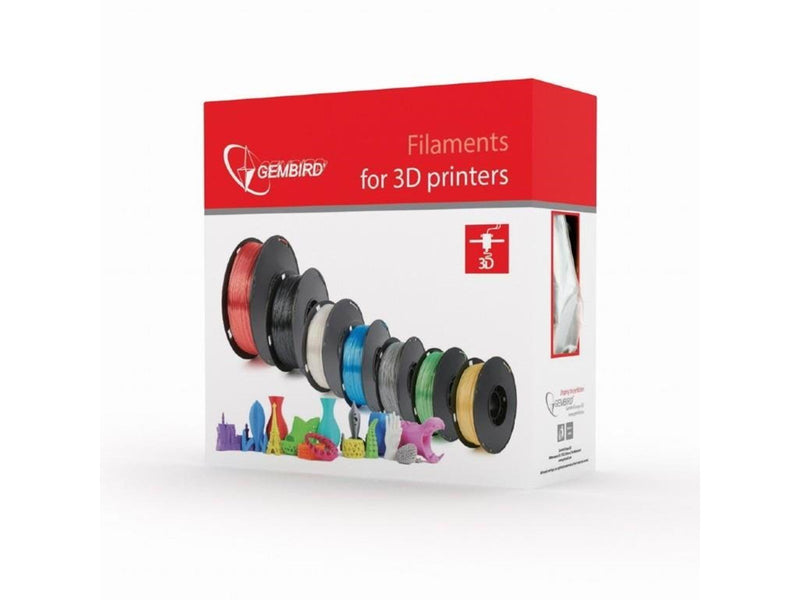 Gembird PLA filament - Yellow - 1.75mm ø - 1 kg