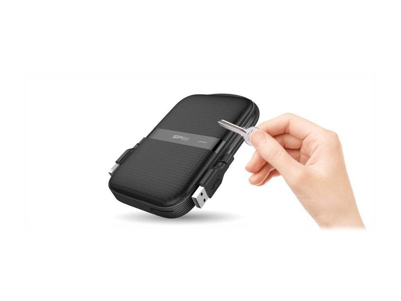 Silicon Power Armor A60 - Extern Festplatte - 1TB - Schwarz