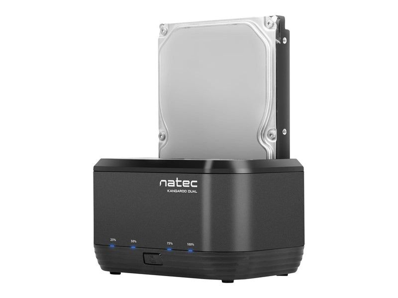 Natec Kangaroo DUAL - HDD docking station - SATA 6Gb/s - USB 3.0