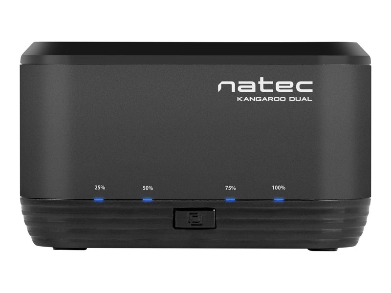 Natec Kangaroo DUAL - HDD docking station - SATA 6Gb/s - USB 3.0