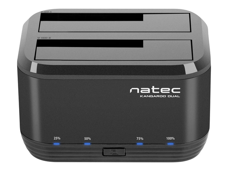Natec Kangaroo DUAL - HDD docking station - SATA 6Gb/s - USB 3.0