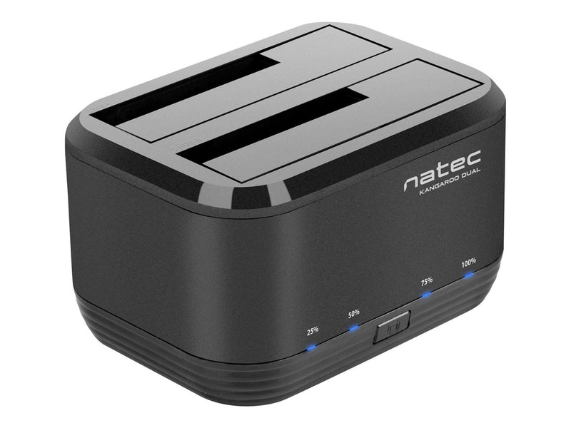 Natec Kangaroo DUAL - HDD docking station - SATA 6Gb/s - USB 3.0