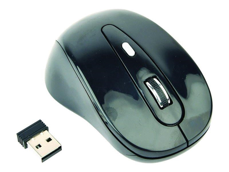 Gembird Wireless optical mouse 6B-01 - Maus (Schwarz)