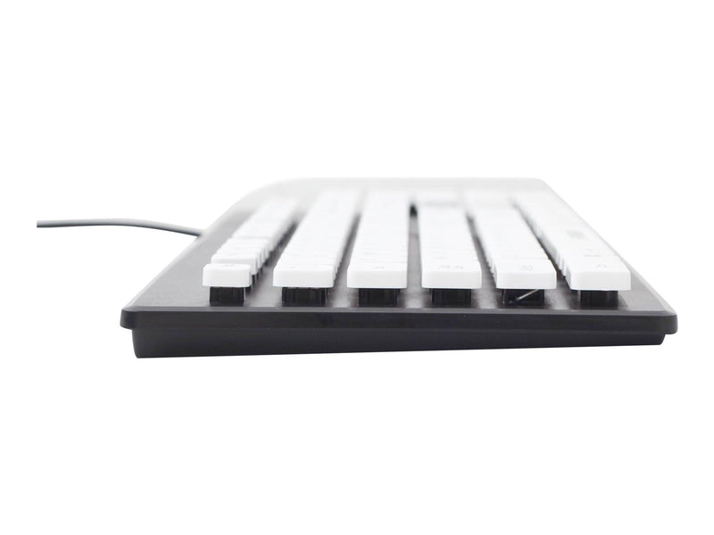 Gembird KB-CH-01 Chocolate - keyboard - US - black - Tastaturen - Englisch - US - Weiss