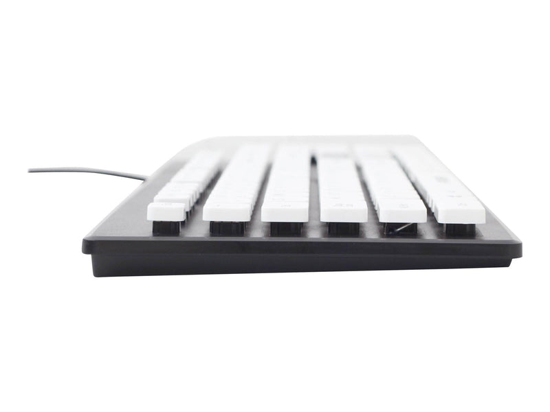 Gembird KB-CH-01 Chocolate - keyboard - US - black - Tastaturen - Englisch - US - Weiss