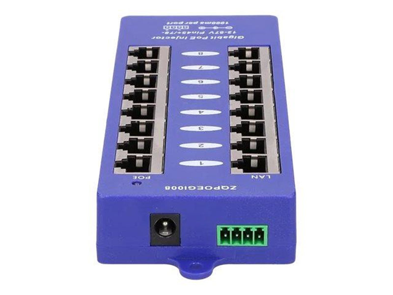 Extralink ex.6365 EXTRALINK 8 Port 802.3af PoE Inj