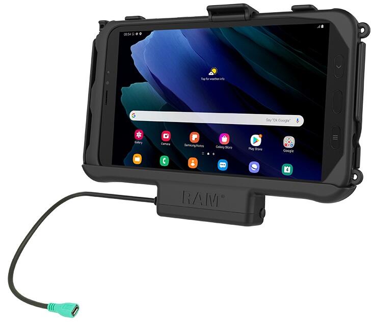 RAM MOUNTS EZ-Roll'r Halteschale für Galaxy Tab Active3 / Tab Active2